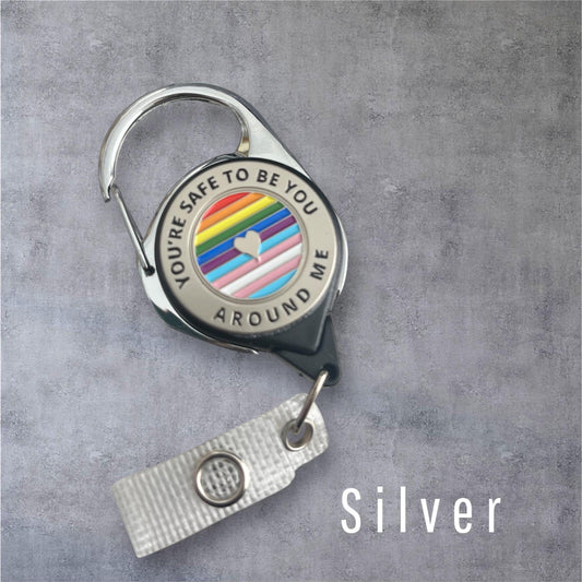 Metal Retractable Carabiner Clips