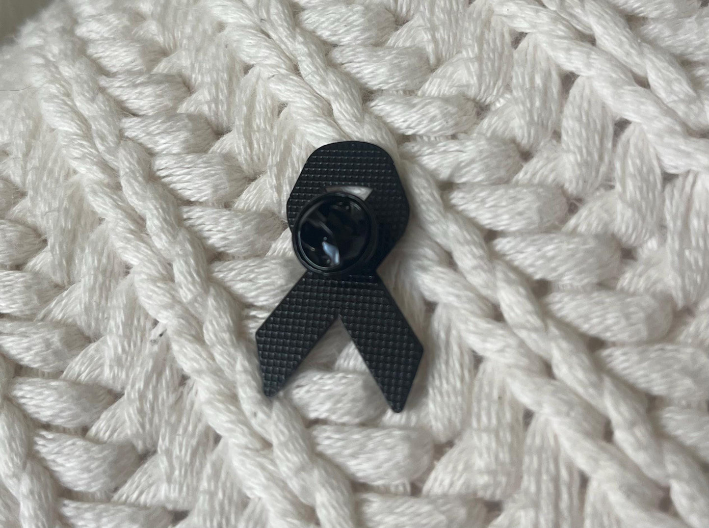 Pride Pin Rainbow Ribbon