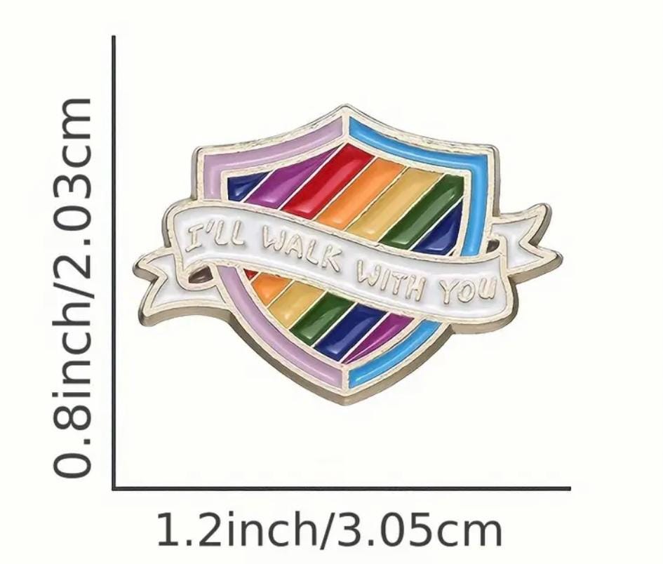 ALLY Shield Pride Pin