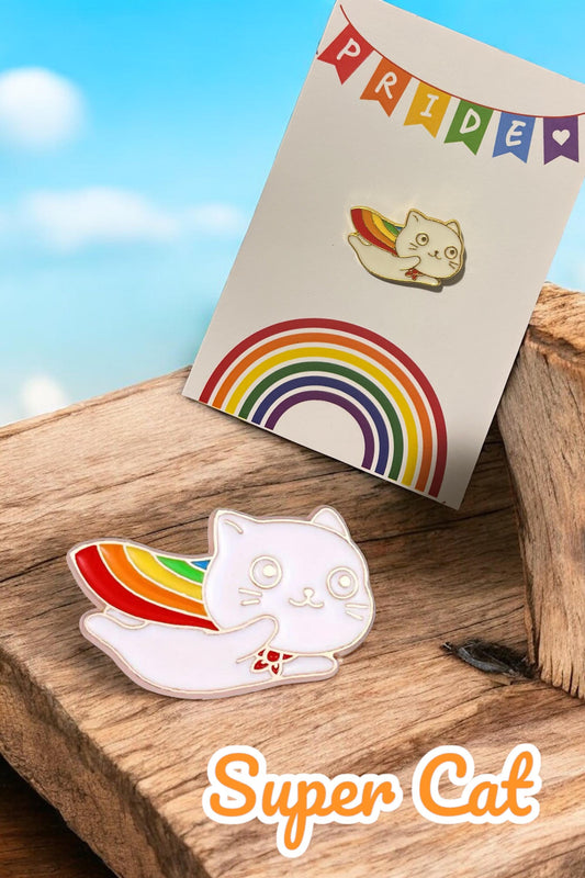Pride Flying Cat