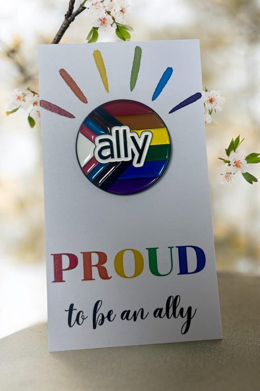 ALLY Pride Pin
