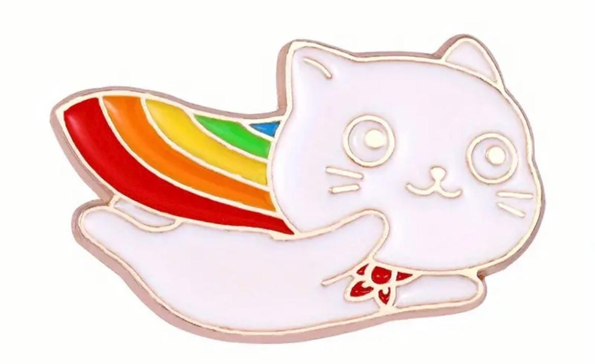 Pride Flying Cat