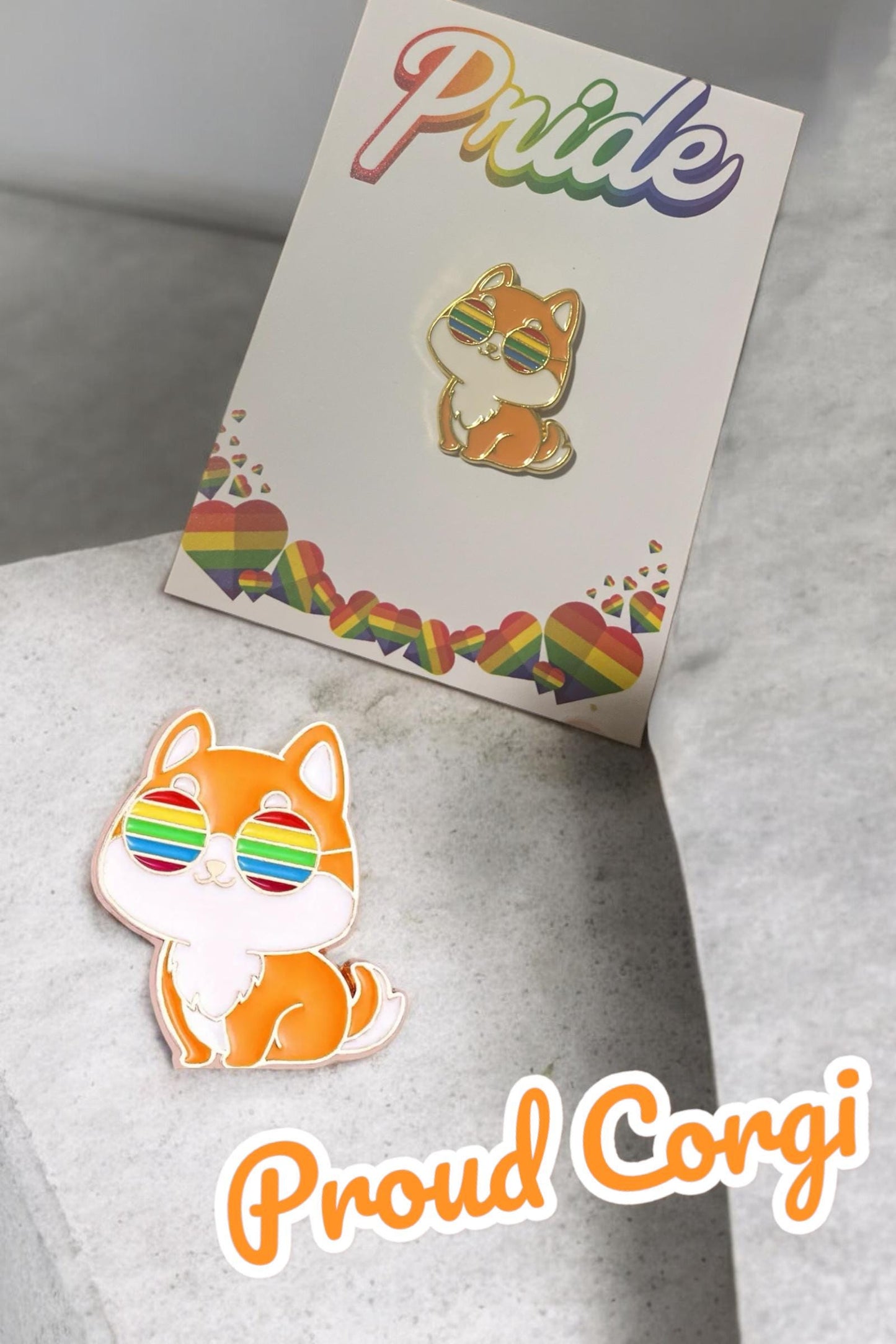 Pride Corgi