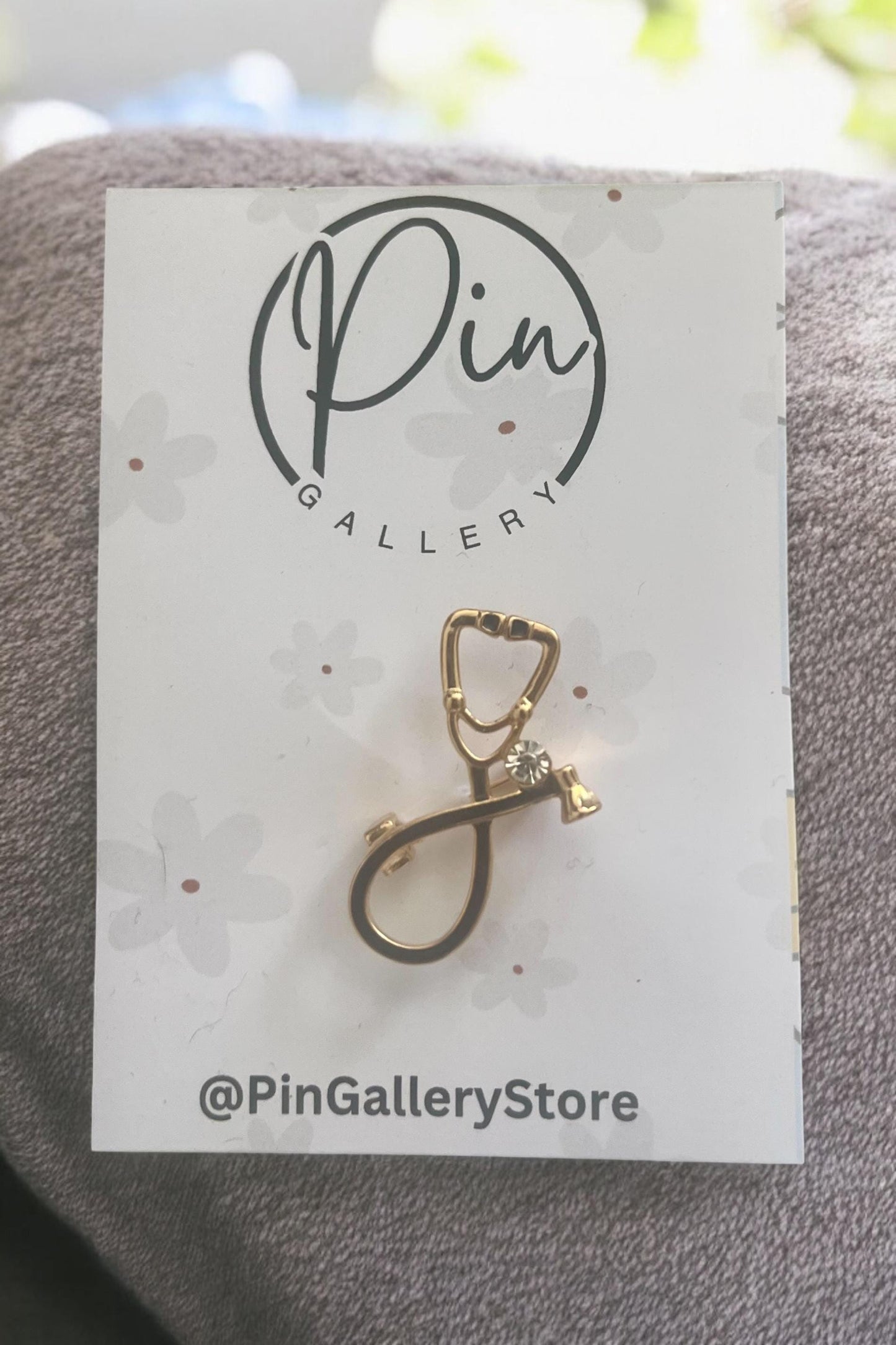 Cute Stethoscope Lapel