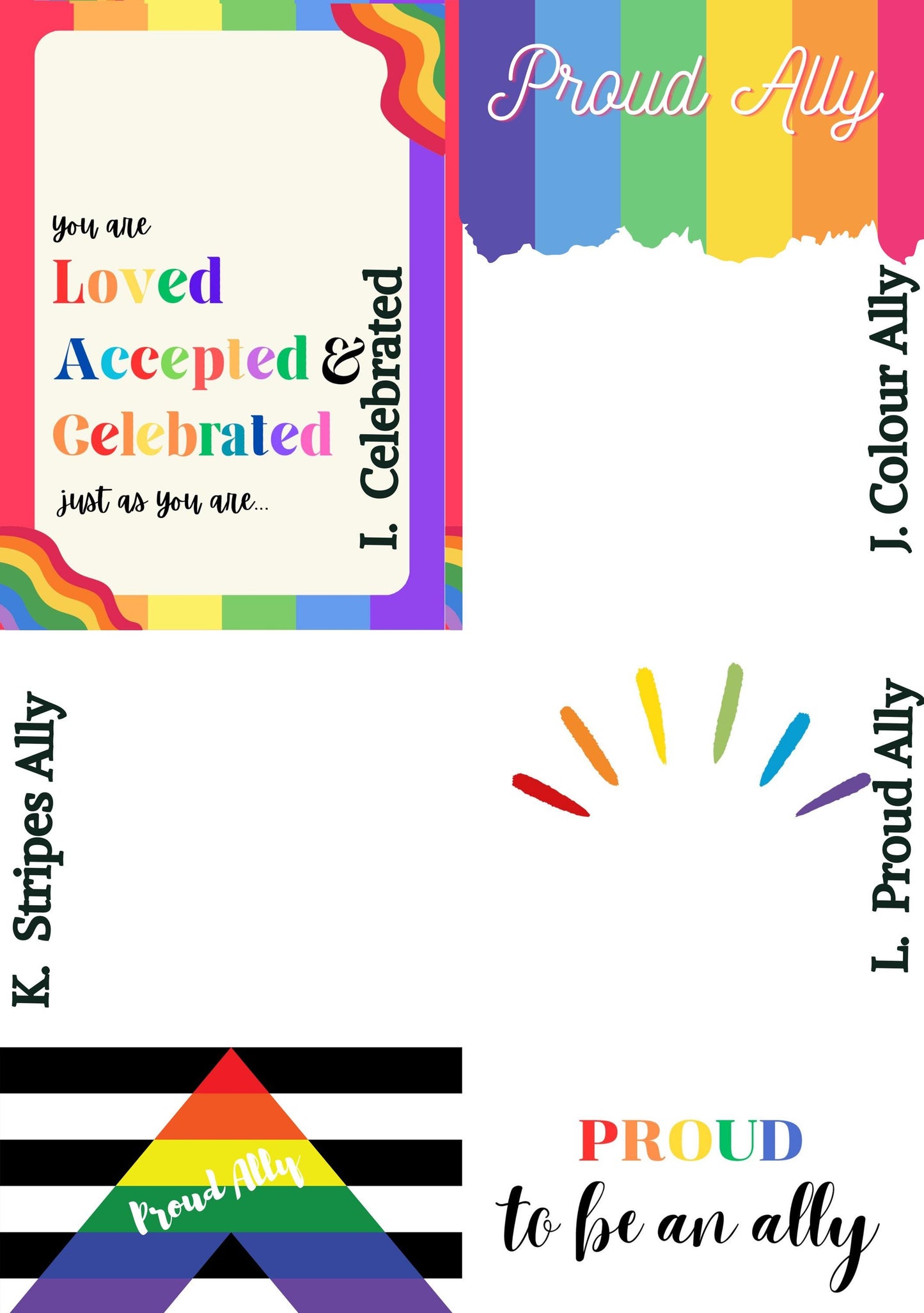ALLY Pride Pin