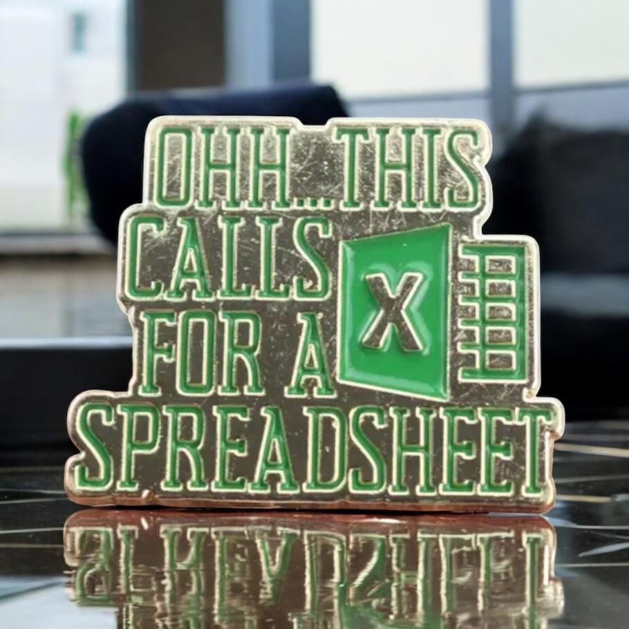 Ohh...This Calls For A Spreadsheet