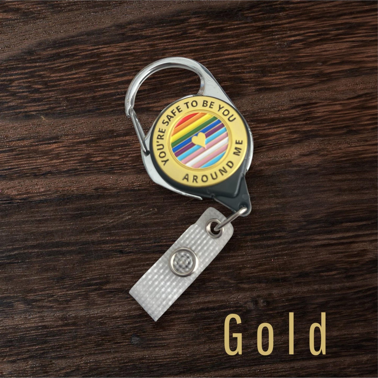 Metal Retractable Carabiner Clips