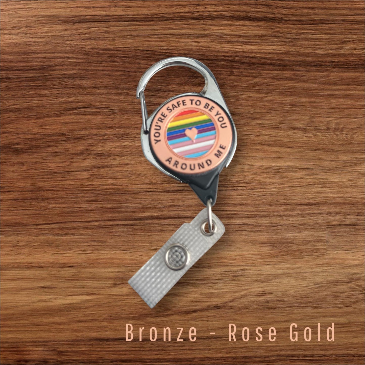 Metal Retractable Carabiner Clips