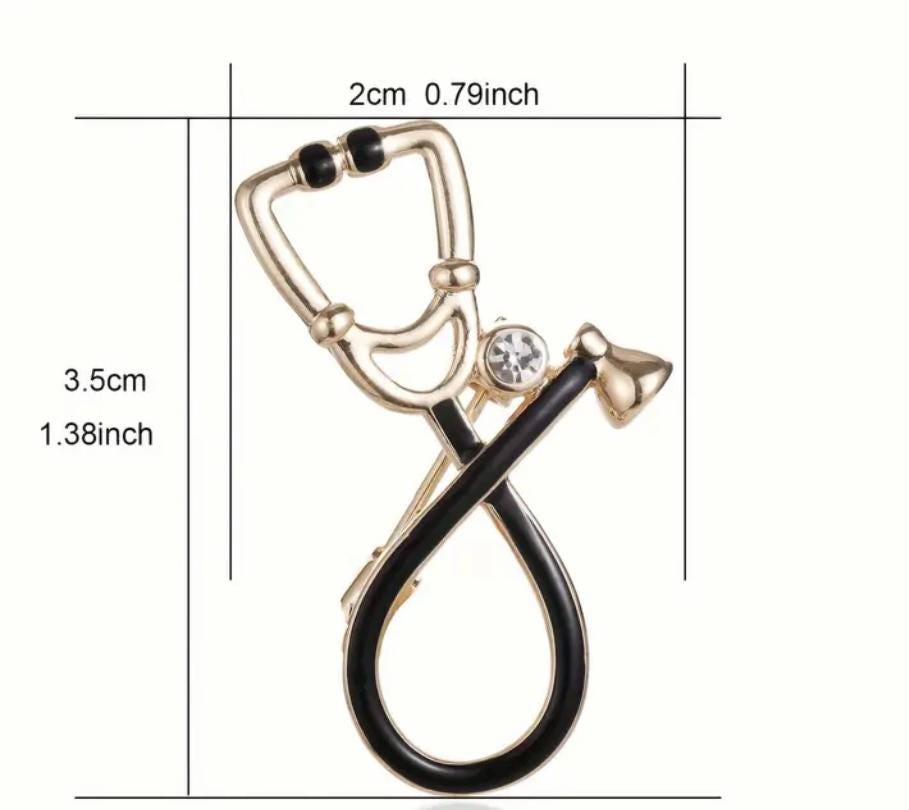 Cute Stethoscope Lapel