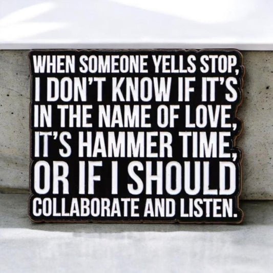 When Someone Yells STOP...